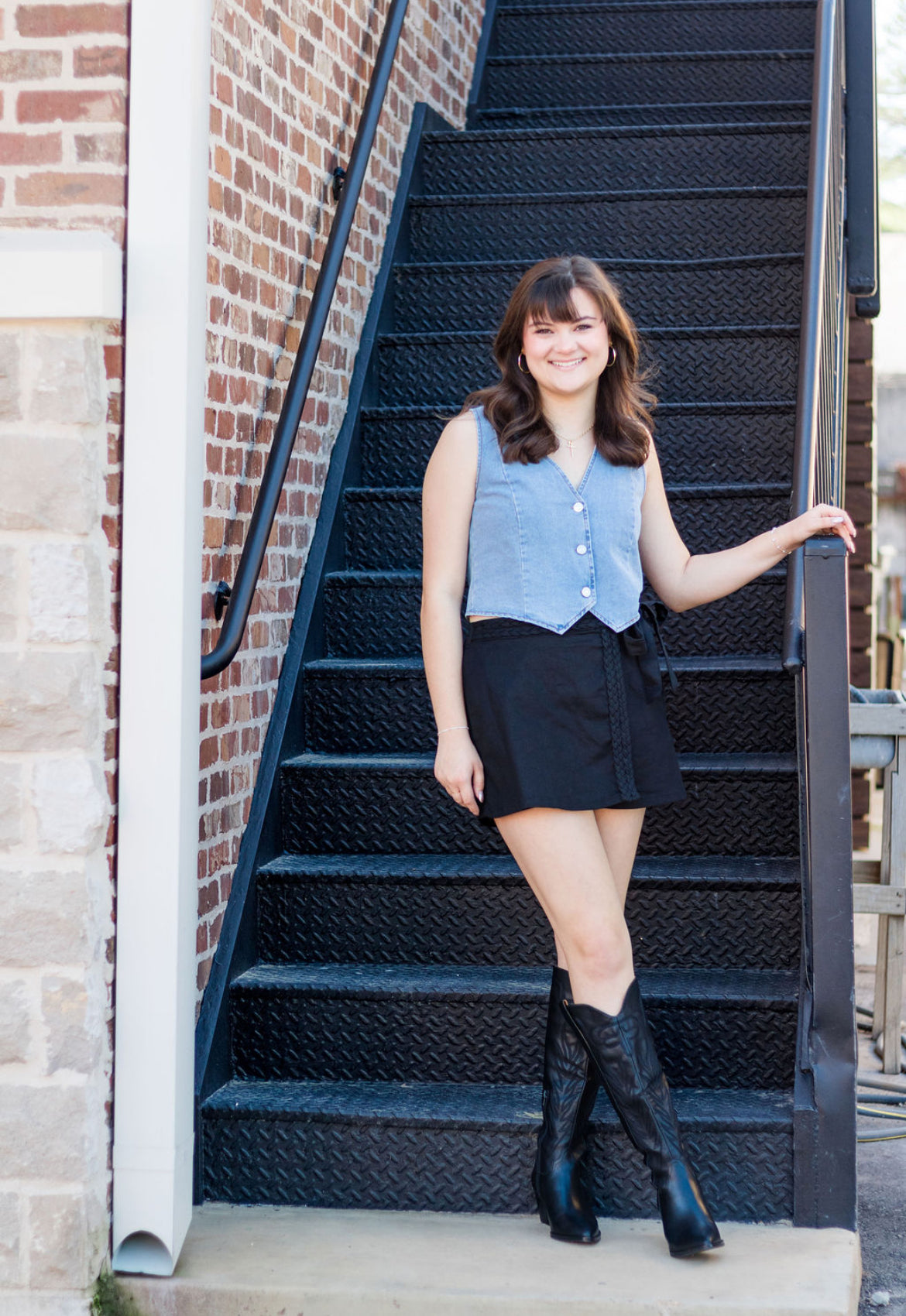 Long Live Cowgirls Denim Vest