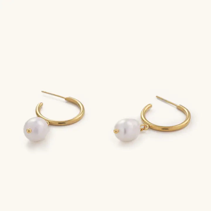 Nikki Smith Eleanor Pearl Hoops