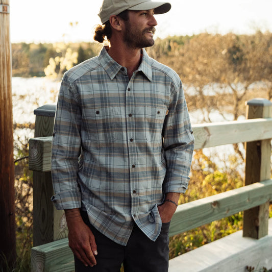 Marsh Wear Westerly Flannel - Fog