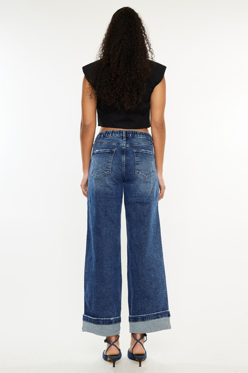 Walk with Love Wide Leg Jeans