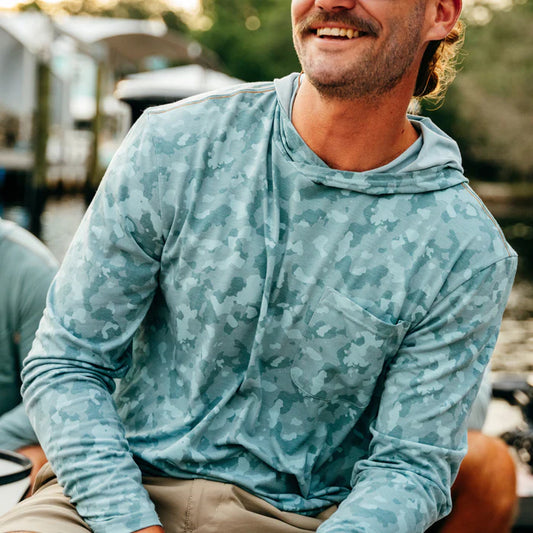 Marsh Wear Buxton Hoodie - Trellis Foxhole Camo