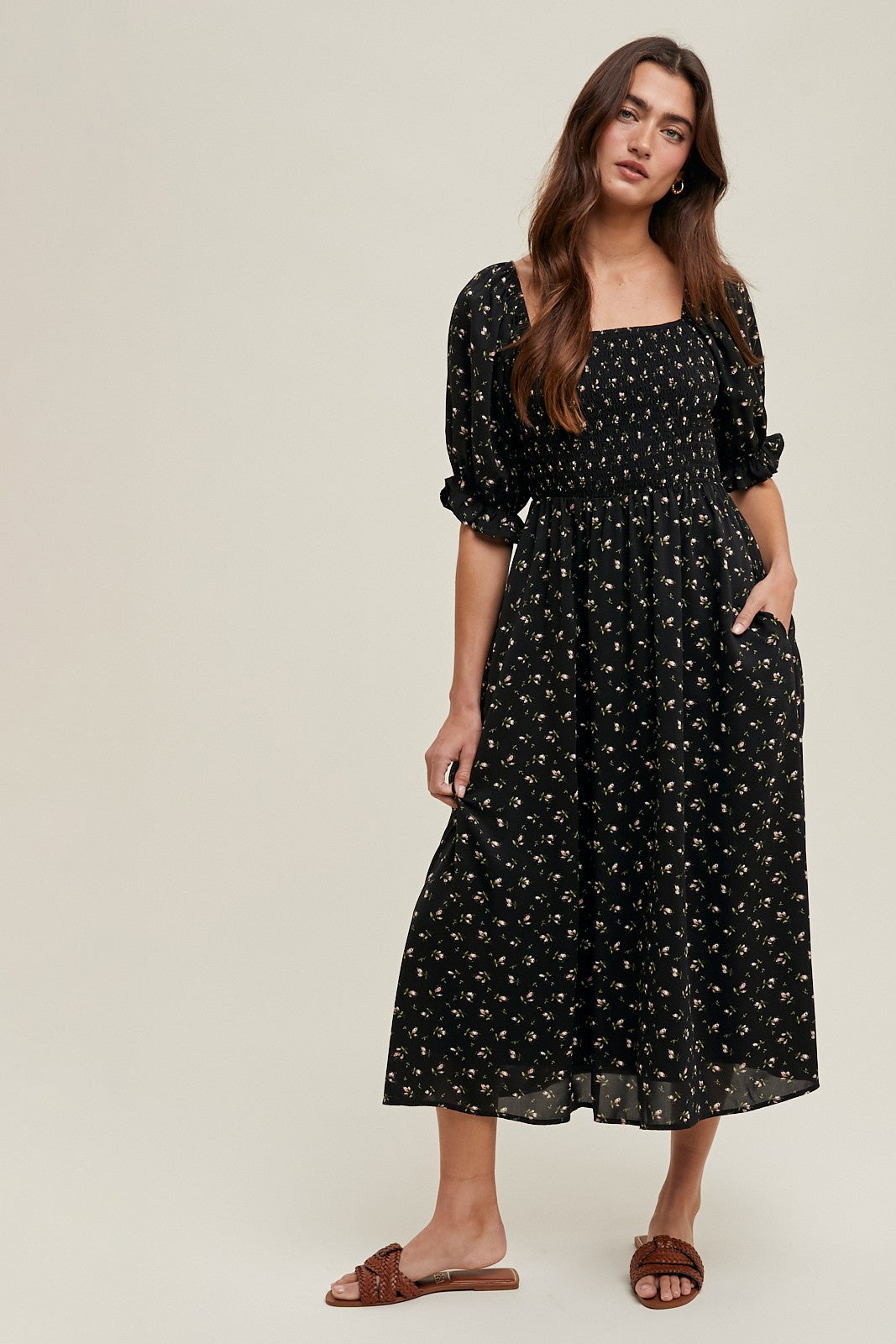 Feels like Home Dress - Black