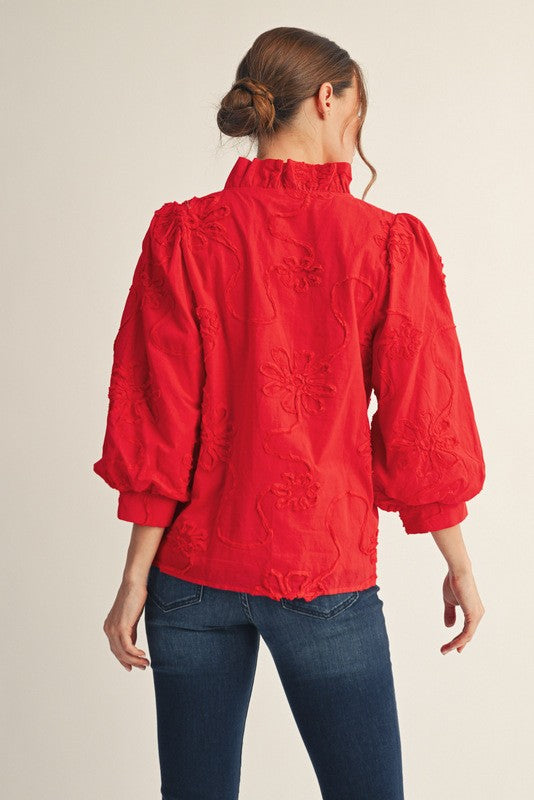 Looking for Answers Top - Red