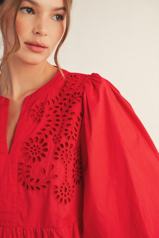 Forgive Me Top - Red