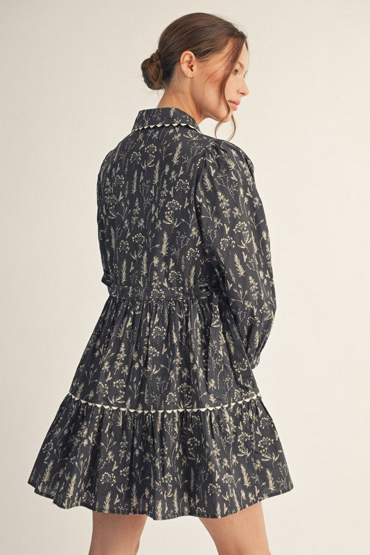 Breathe with Me Dress - Ash Grey
