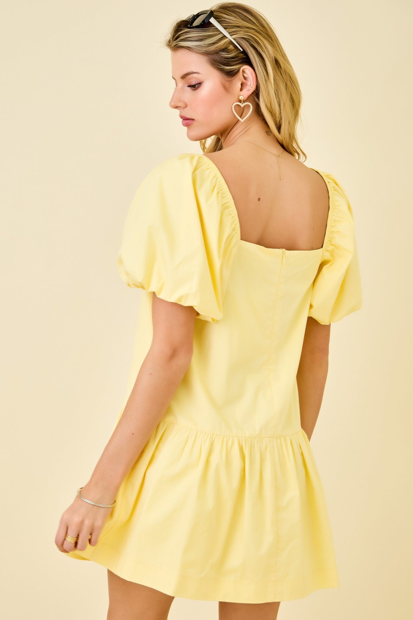 Ray Of Sunshine Dress - Yellow