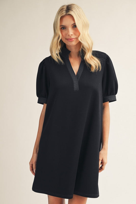 Basic Black Mini Dress