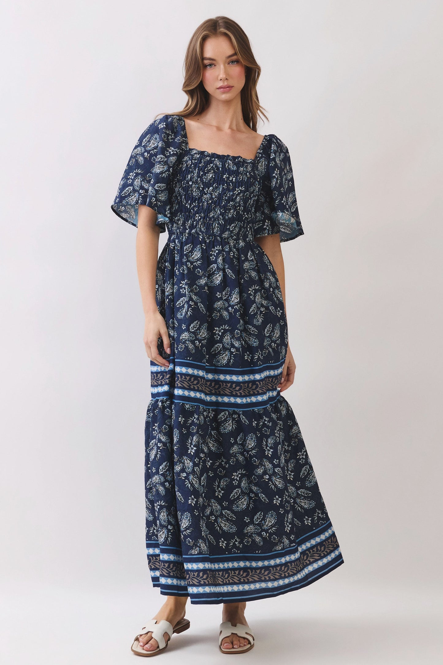End of Summer Blues Dress
