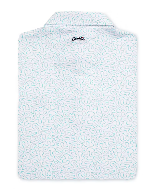 Caddie Surge Polo - Blue/Green
