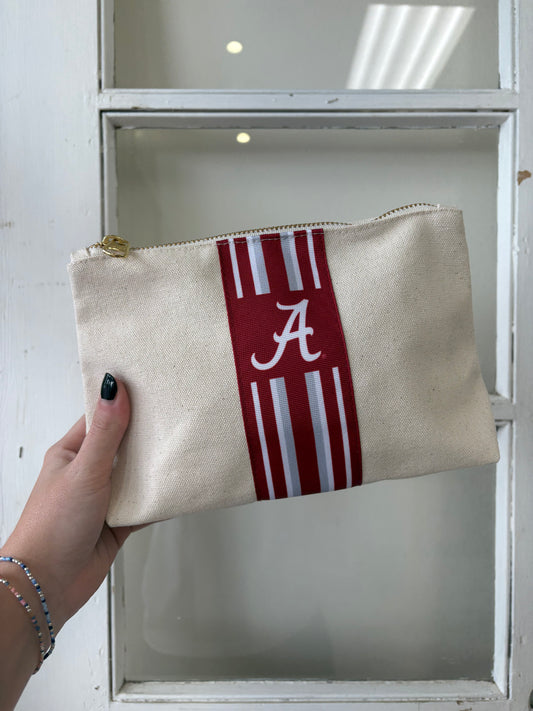 Alabama Canvas Pouch