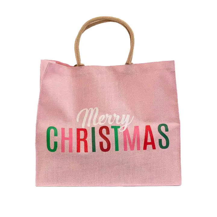 The Royal Standard Large Tote - Merry Christmas Candy