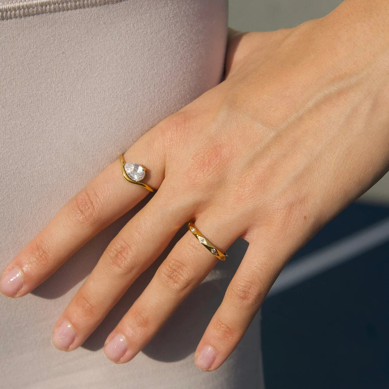 Ellie Vail Celine Dainty Ring