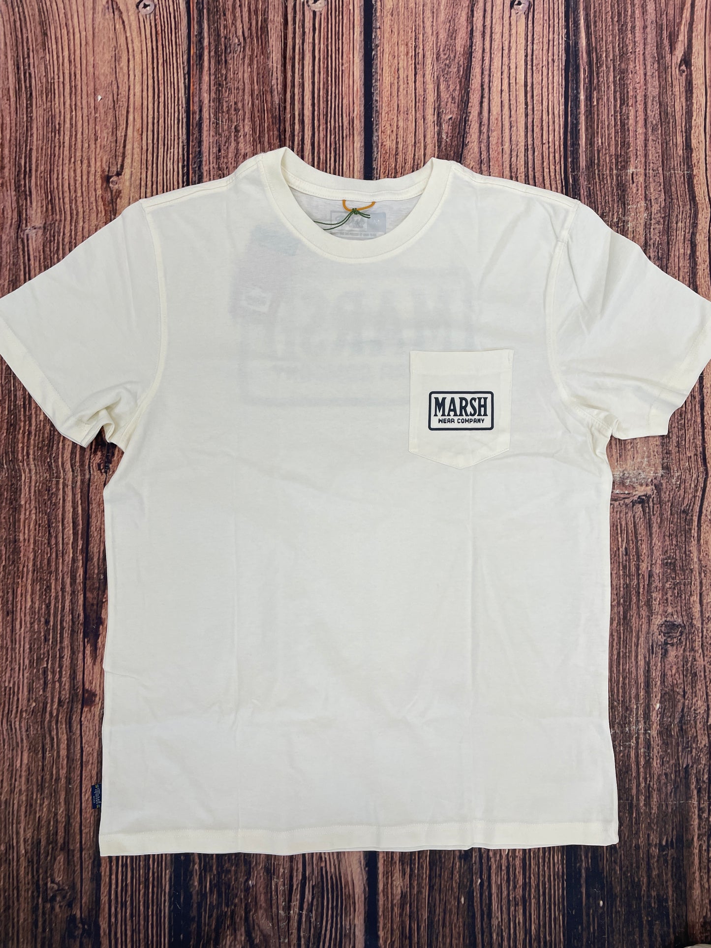 Marsh Wear Badge Tee - Vintage White