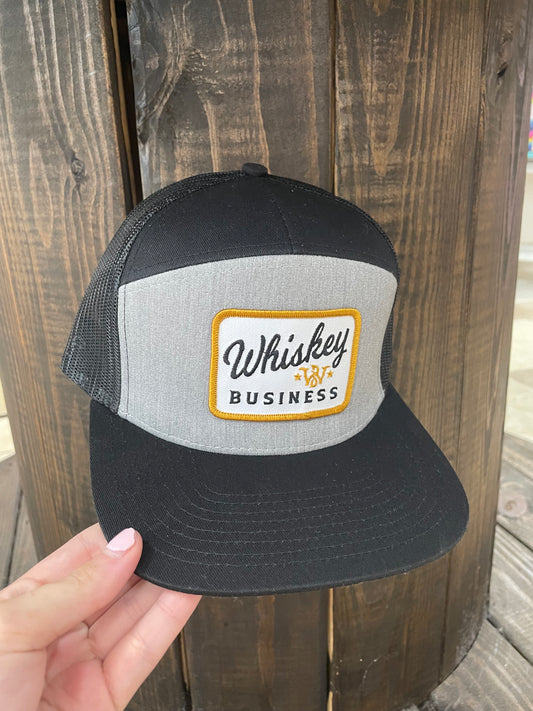 Whiskey Business Patch Hat