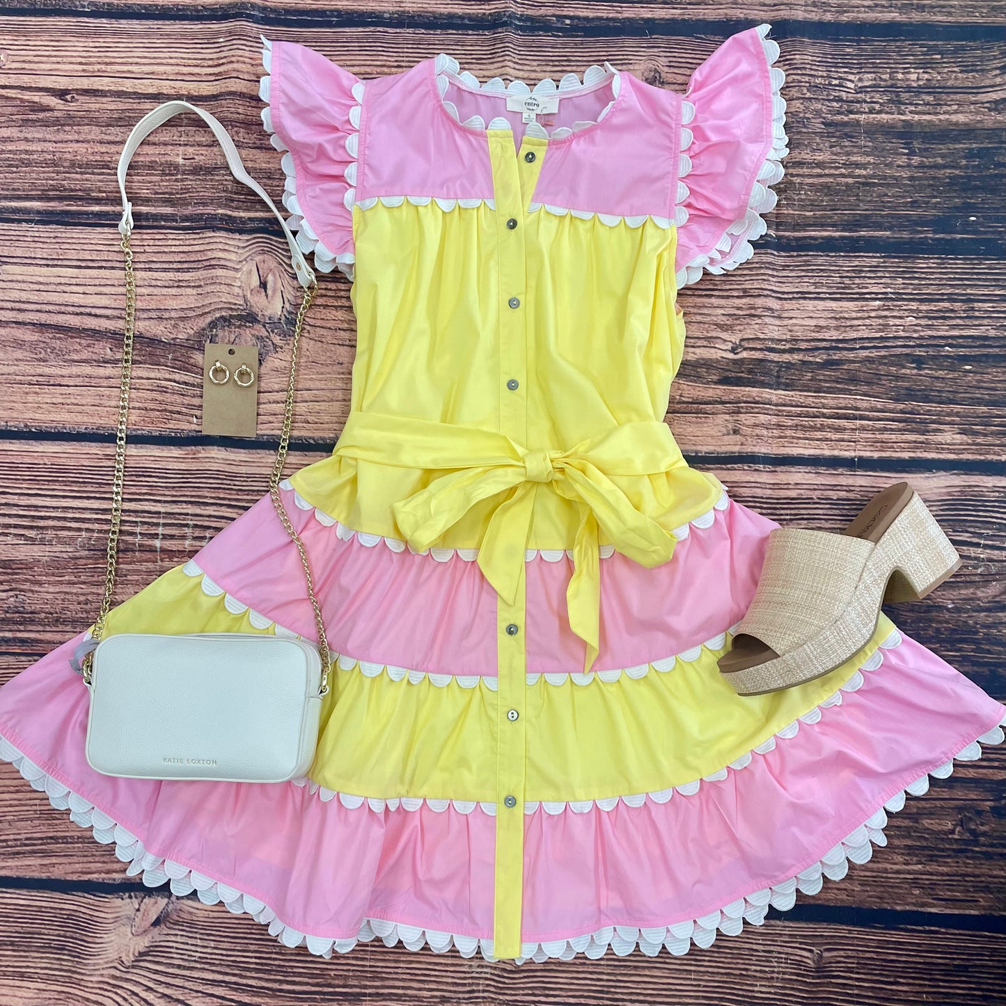 Rise Again Dress - Yellow