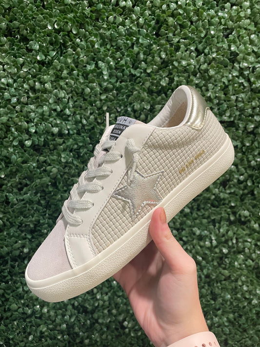 Vintage Havana Grey Basket Weave Flair 57 Sneaker