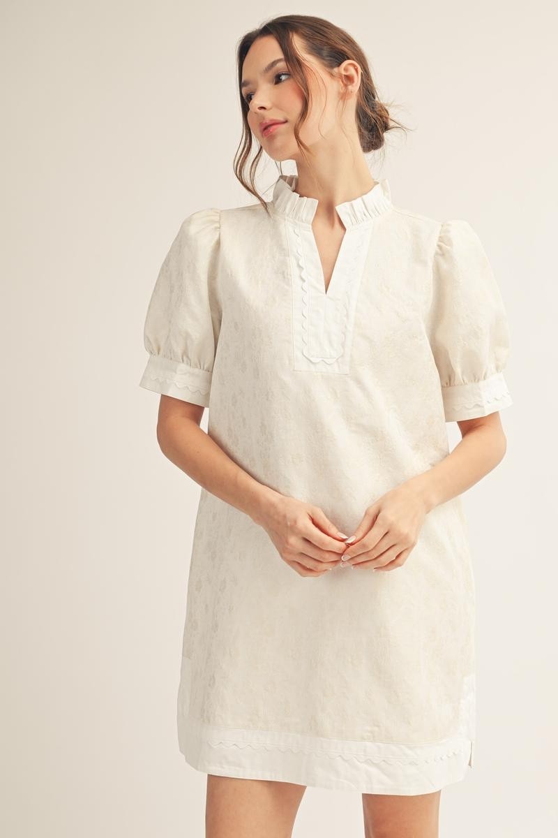 Being Classy Mini Dress - Off White