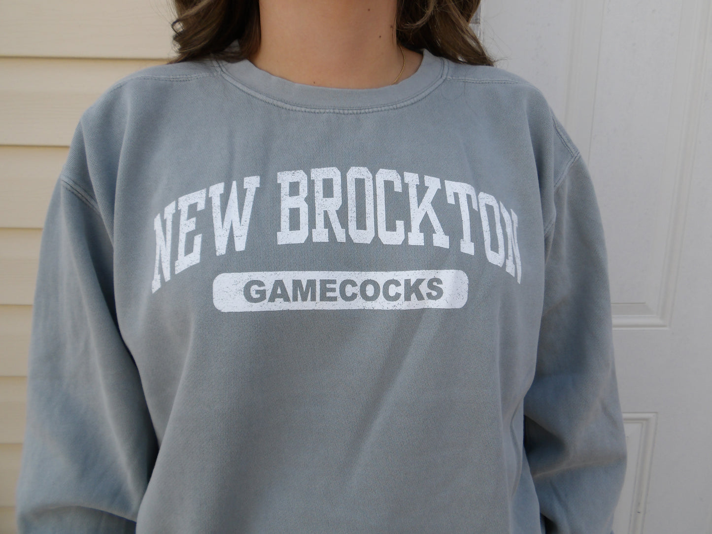 New Brockton Gamecocks Granite SoFriCo Crewneck