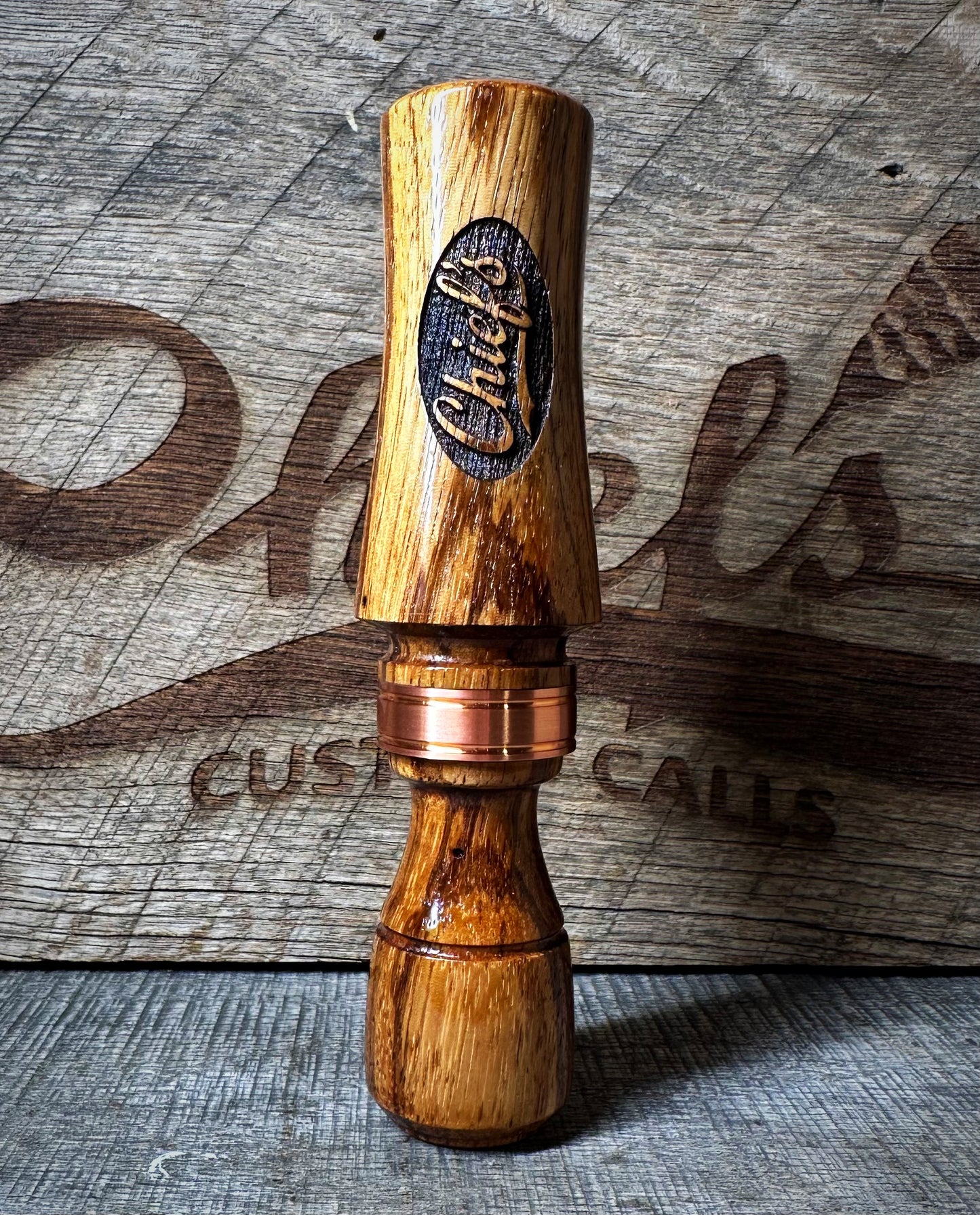 Chief’s Custom Calls Zebrawood Grunt Call