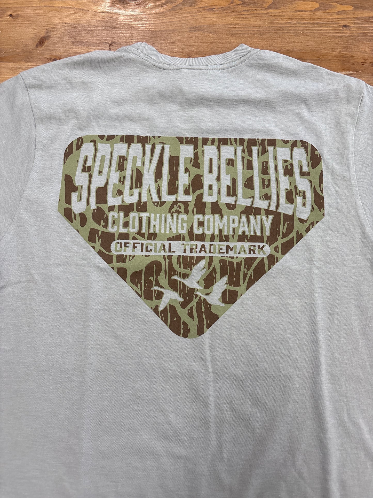 Speckle Bellies Camo Logo Tee