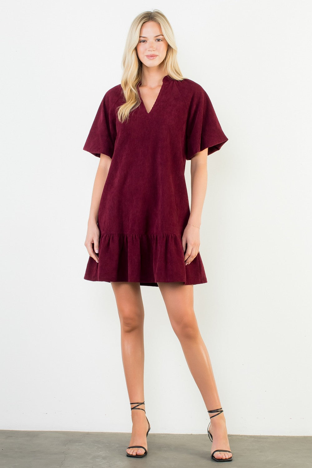 Sleighing Christmas Mini Dress