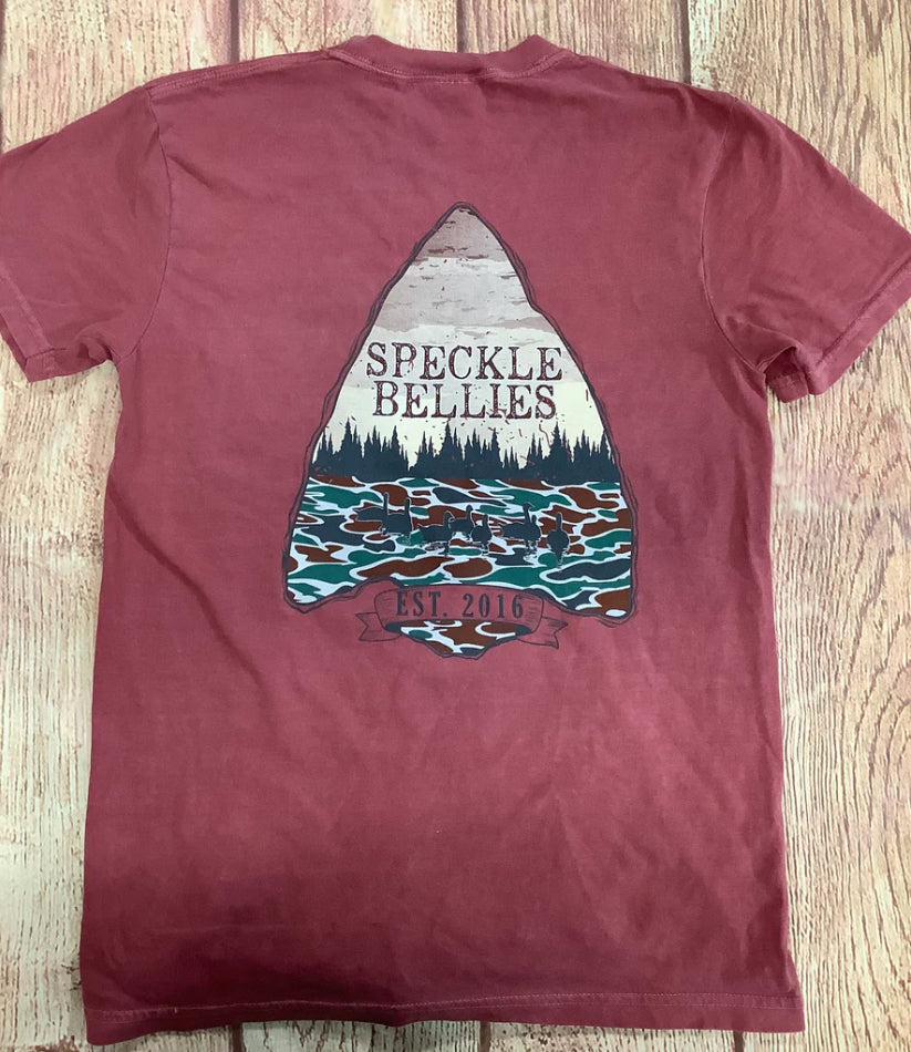 Speckle Bellies Arrowhead Camo Tee