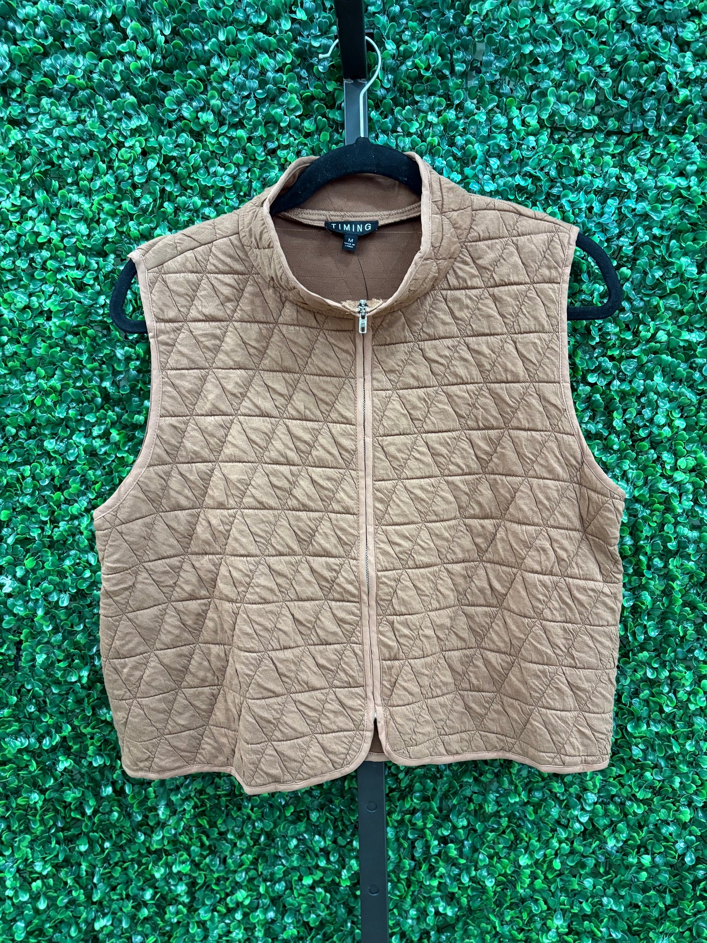 Perfect Timing Vest - Mocha