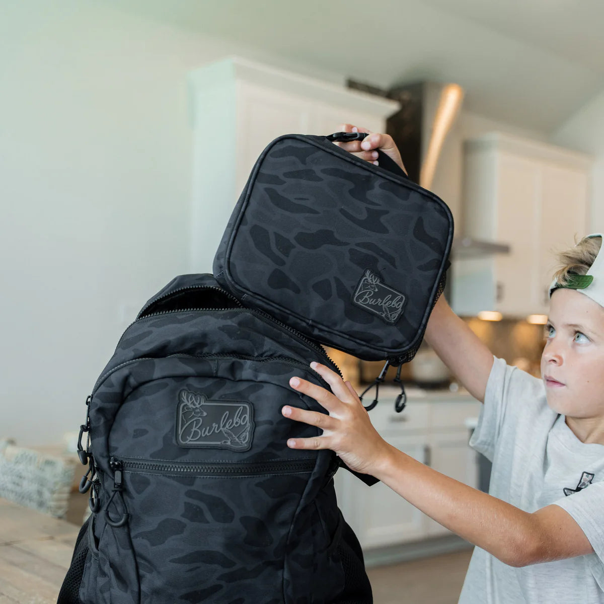 Burlebo Backpack - Black Camo