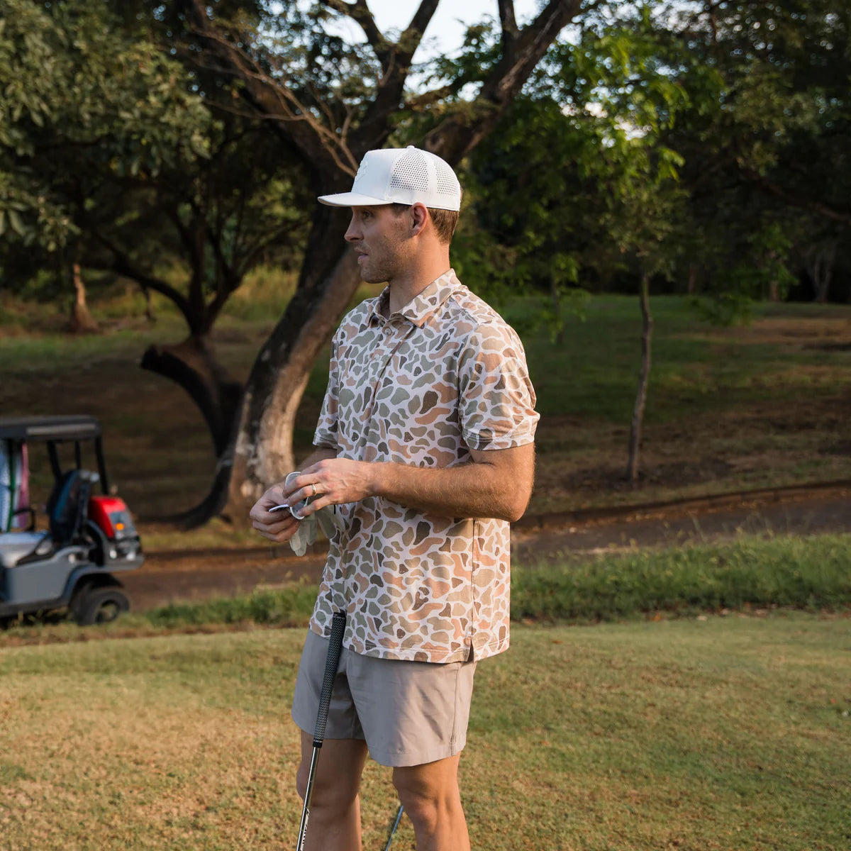 Burlebo Performance Polo- Venado Camo