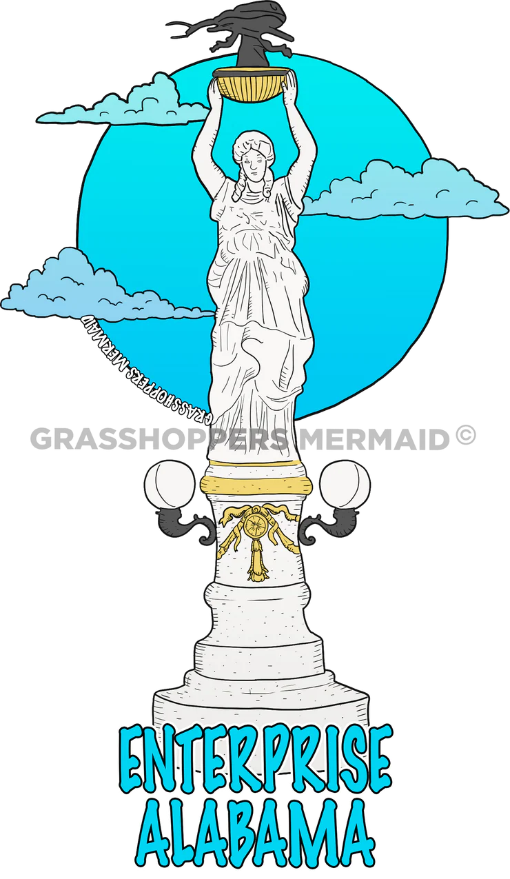 Boll Weevil Monument Sticker