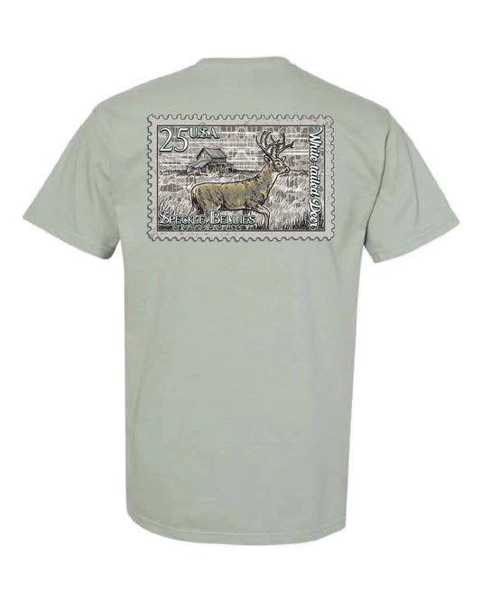 Speckle Bellies Buck Stamp Tee