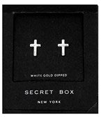 Basic Boxed Cross Studs