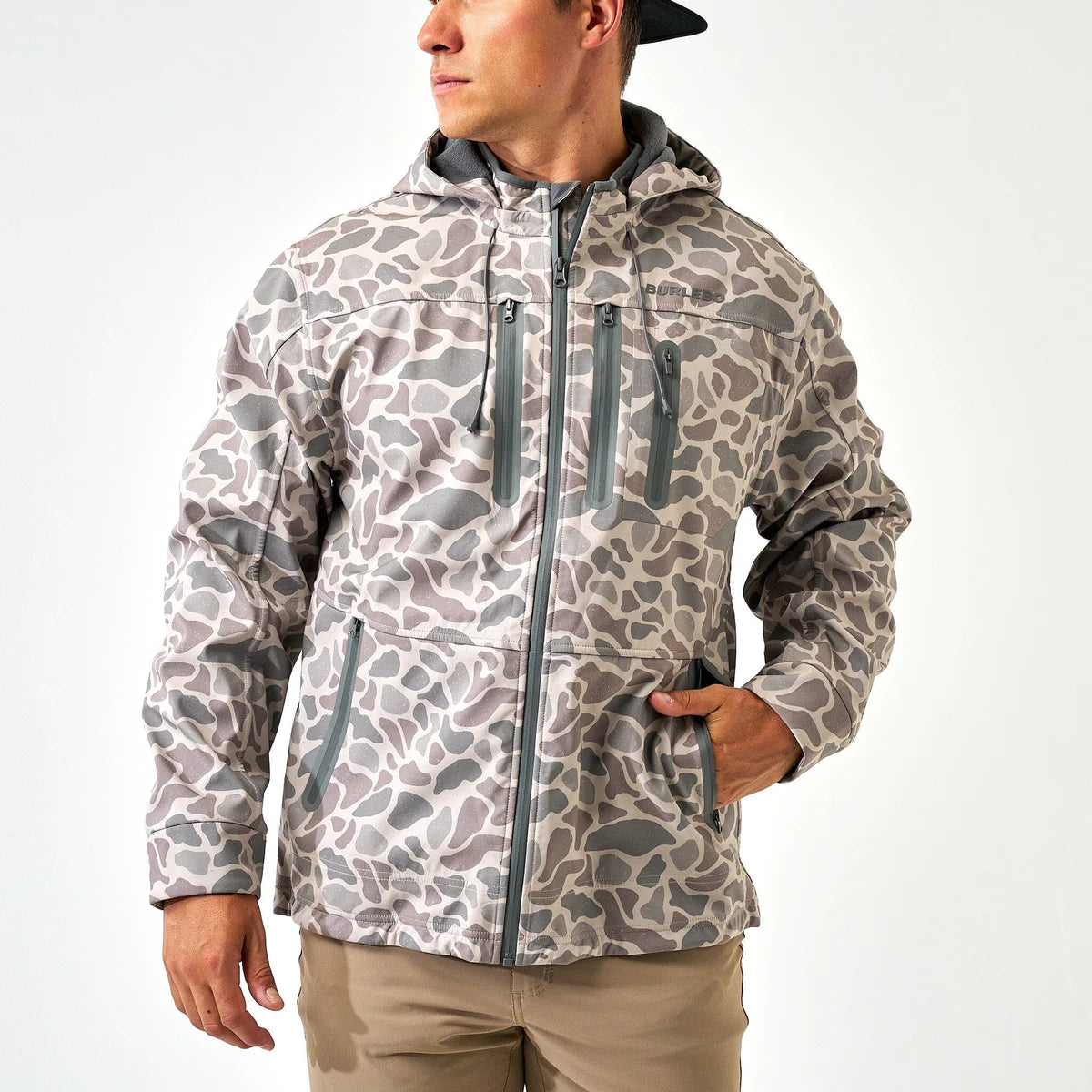 Burlebo Challenger Jacket- Classic Deer Camo