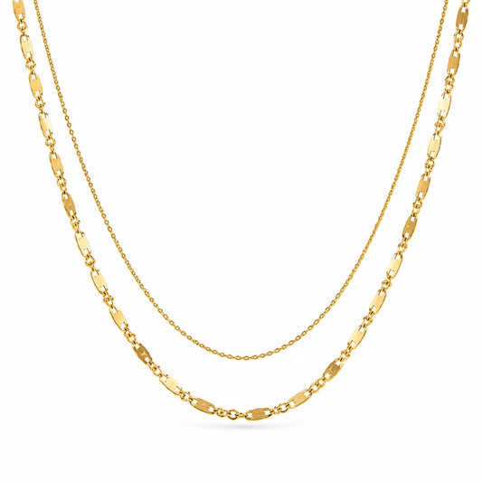 Ellie Vail Dora Double Chain Necklace