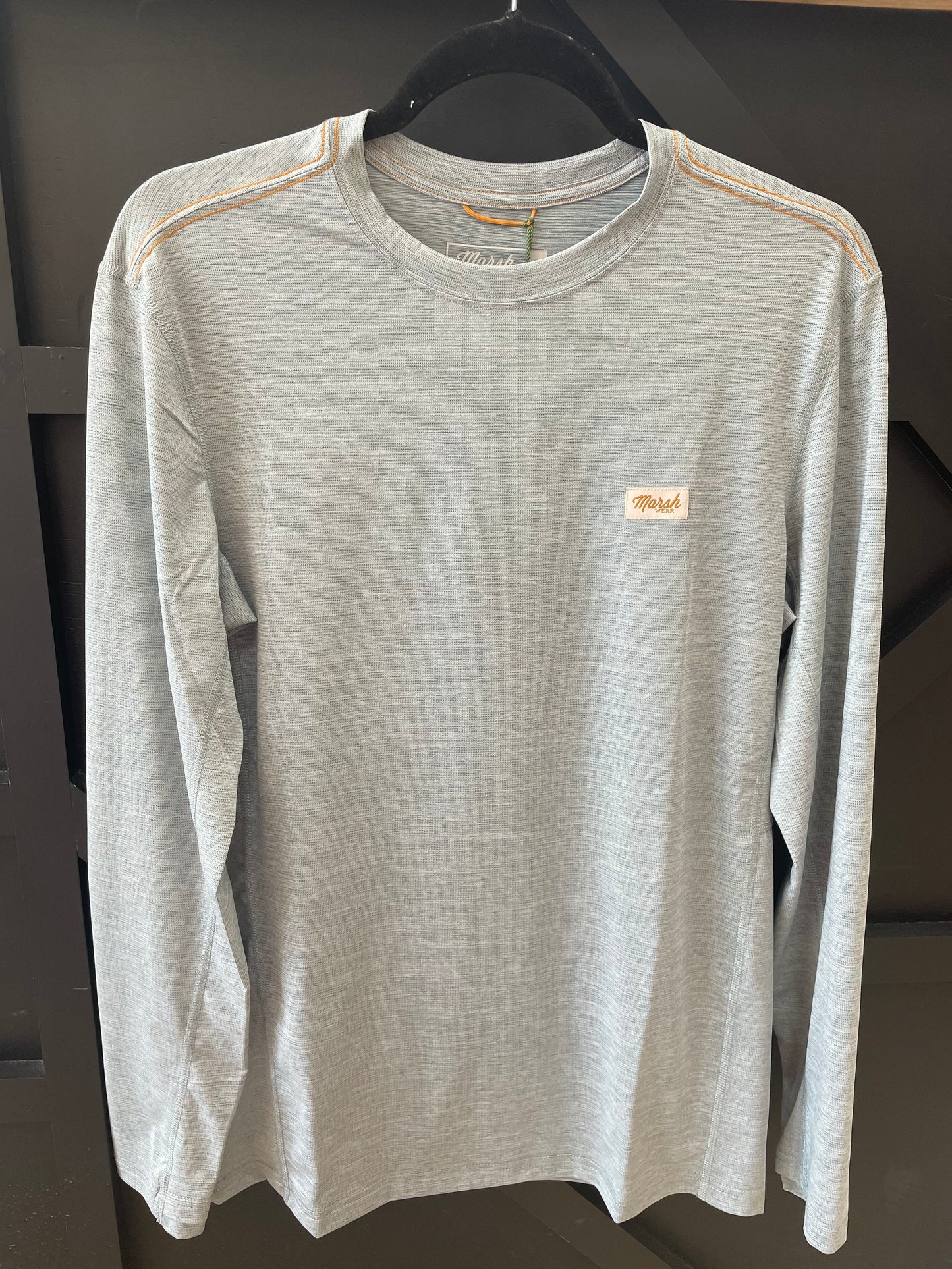 Marsh Wear High Noon Long Sleeve- Goblin Blue Heather