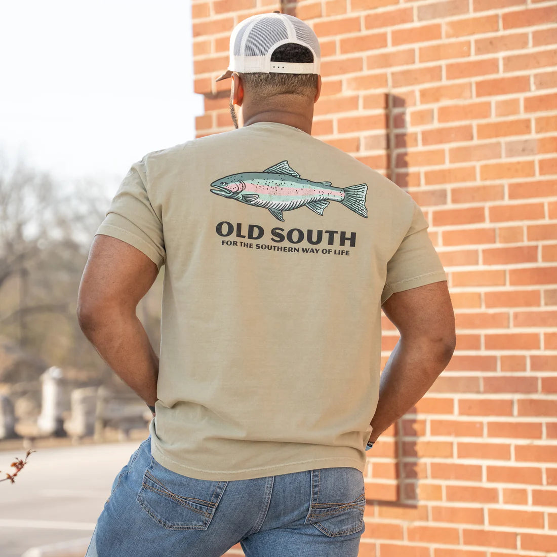 Old South Rainbow Trout Tee