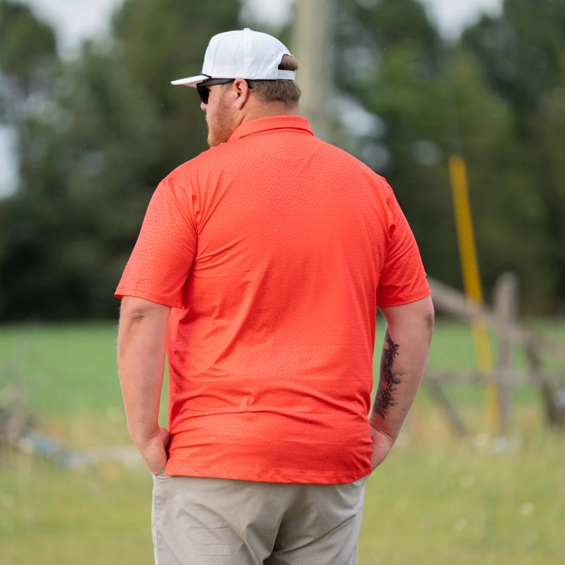 Old South Solo Cup Microprint Performance Polo