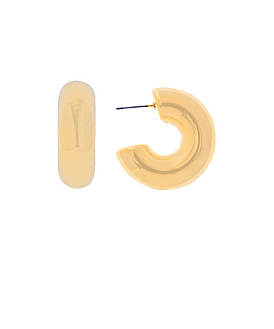 Chunky Gold Hoop