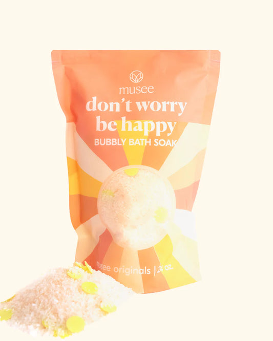 Musee Bubbly Bath Soak Don't Worry Be Happy