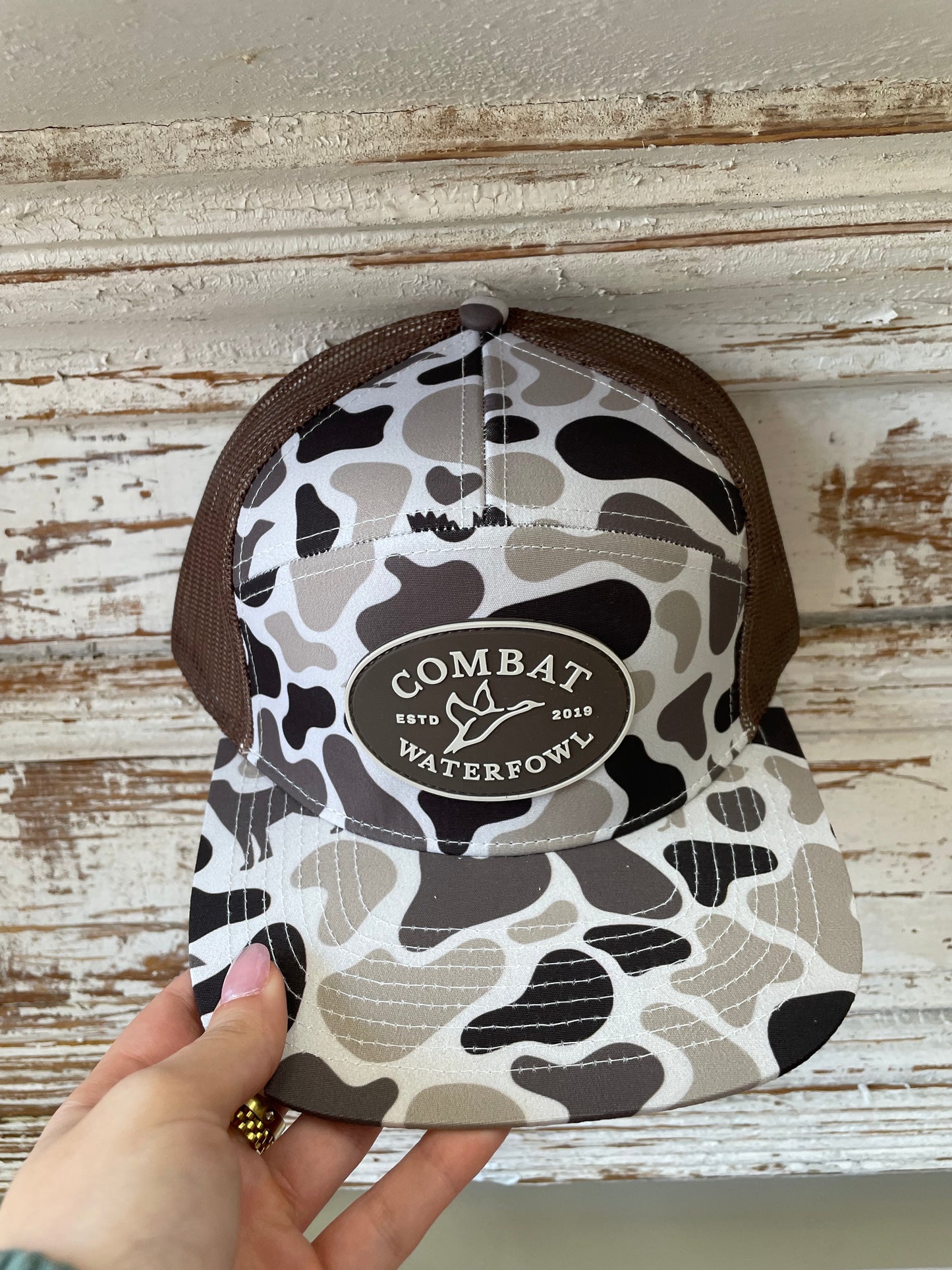 Combat Waterfowl 7 Panel Icon Hat