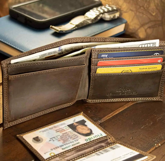 Alabama Crimson Tide Collegiate Bifold Leather Wallet
