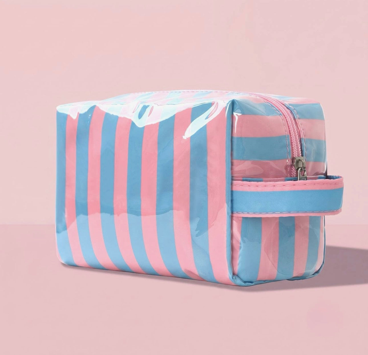 Jelly Makeup Pouch - Pink/Blue