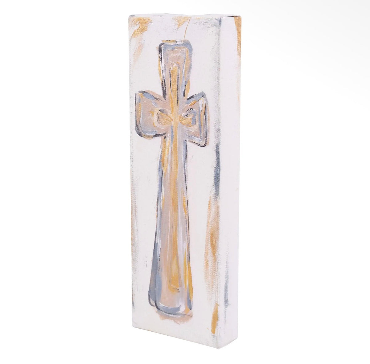 Neutral Cross Canvas