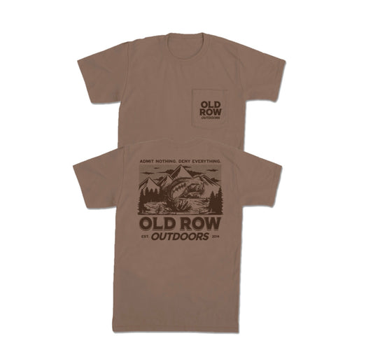 Old Row Bass Mountain Tee