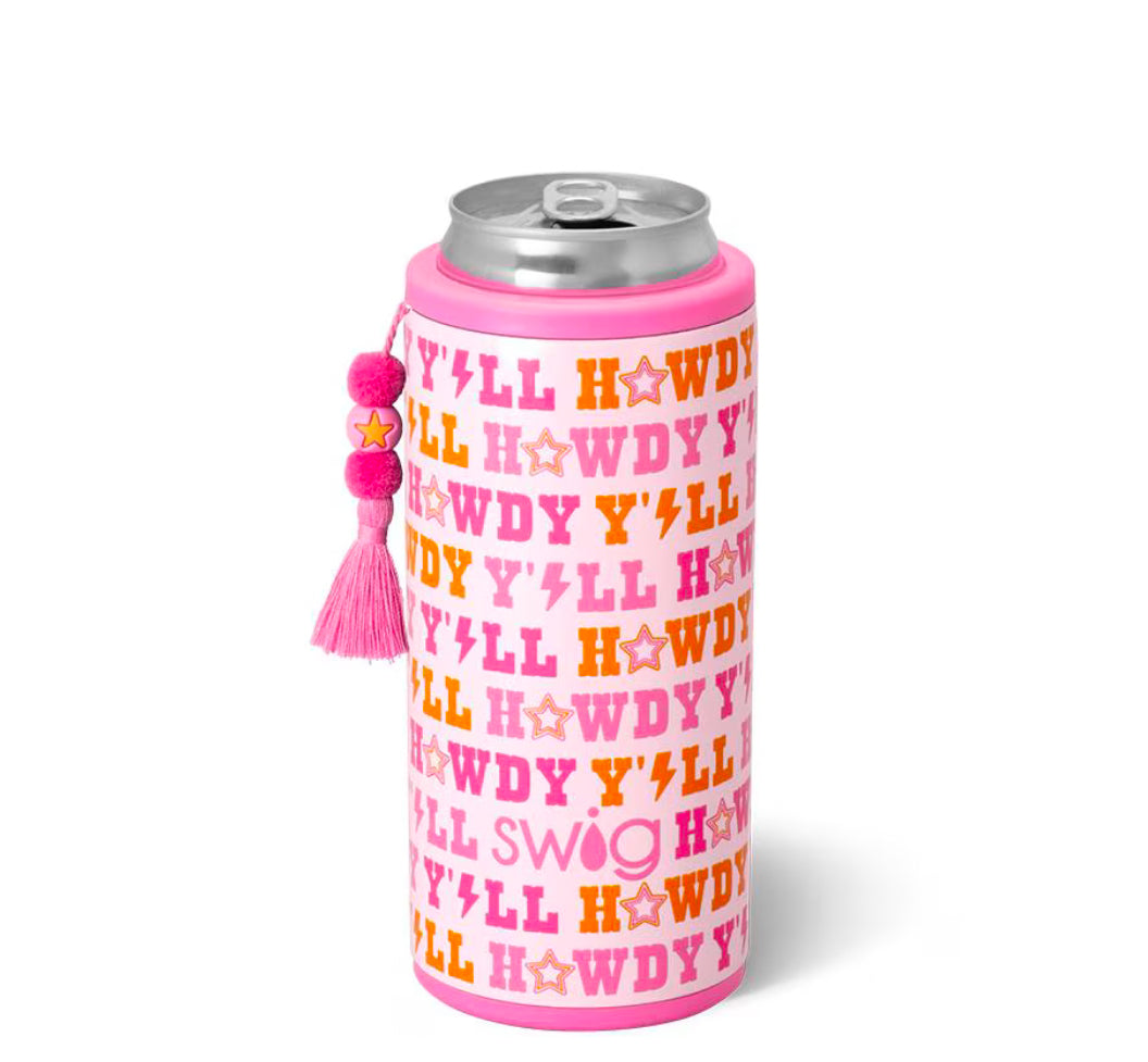 Swig Howdy Yall Skinny Can Cooler