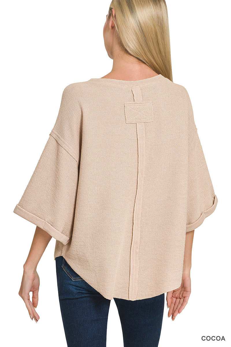 Chill Day Top- Cocoa