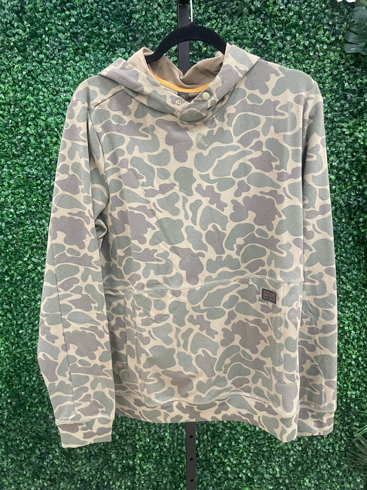 Marsh Wear Fireside Hoodie - Green Mallard Camo