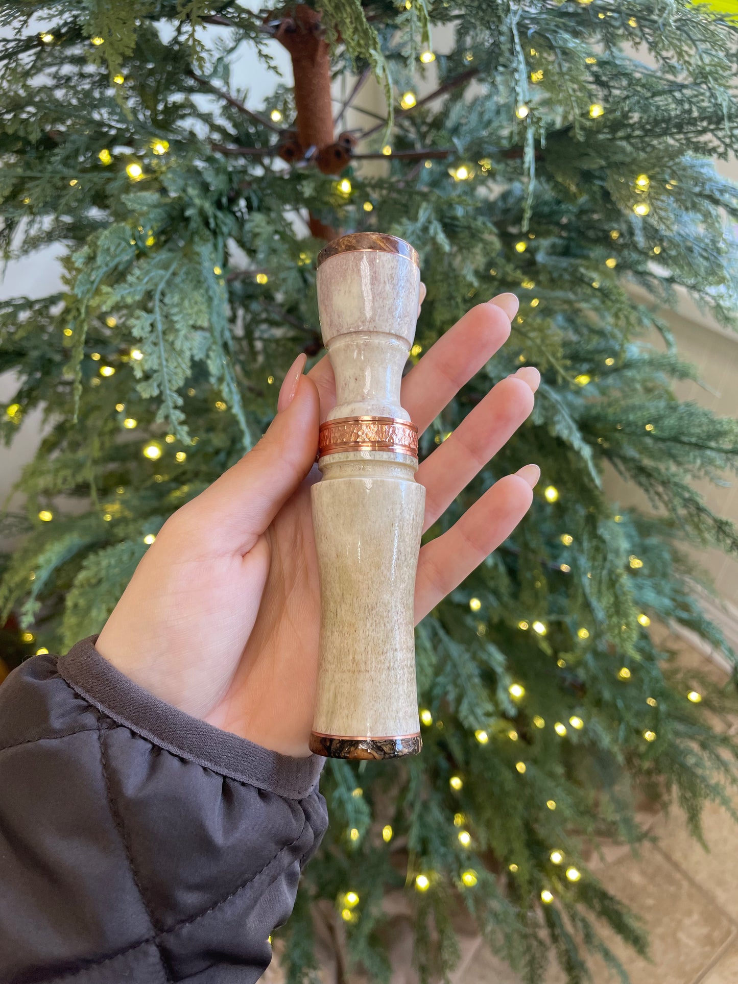 Chief's Custom Calls Antler & Copper Banded Grunt Call