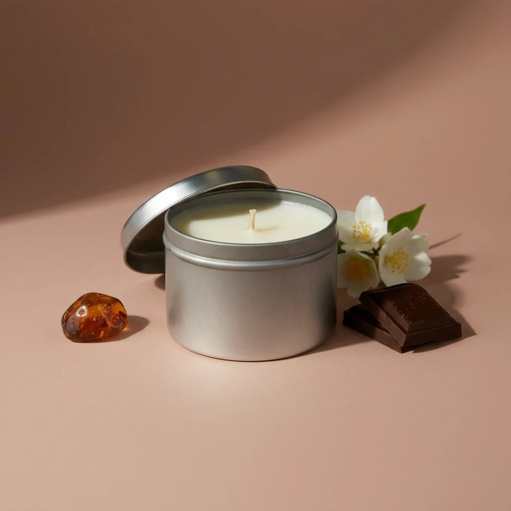 Bourbon Royalty 8 oz Travel Tin Candle - Evangeline
