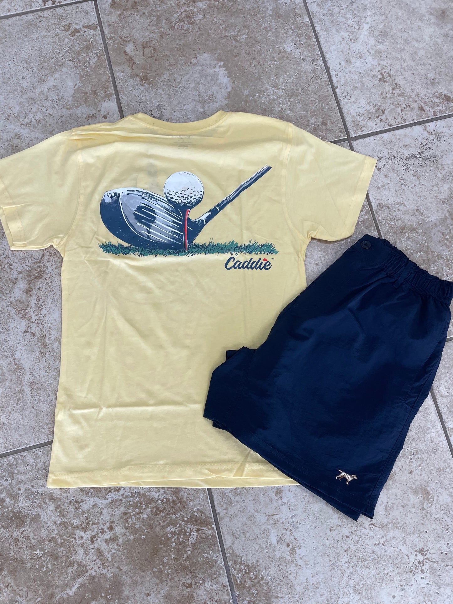 Caddie Lined Up Tee